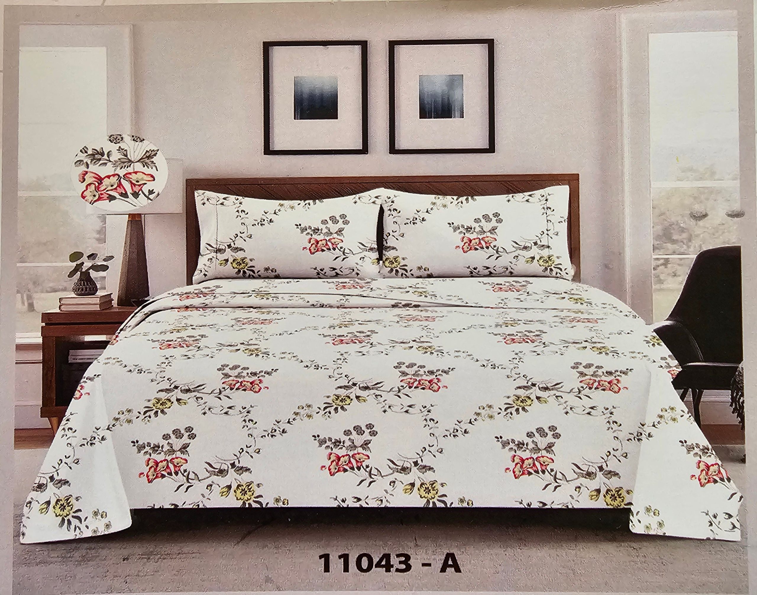 Classic Floral Bedsheet